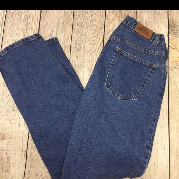 Capezio Moms Jeans High Rise Tapered Leg Size 12R - Picture 1 of 5